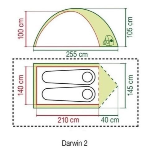 Carpa Coleman Darwin 2