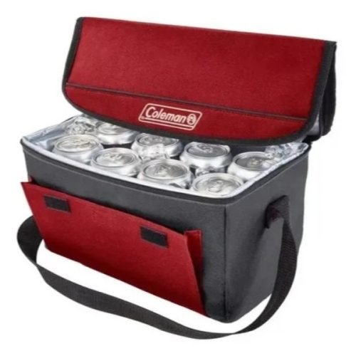 Bolso Termico Coleman "Colapsable" 18Latas/20Hs Bordo/Mahogany