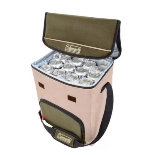 Bolso Termico Coleman "Colapsable" 54Latas/32Hs Verde/Olive