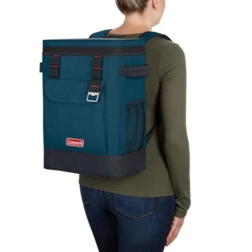 Bolso Termico Coleman "Soft" Mochila 28Latas/42Hs Space Blue