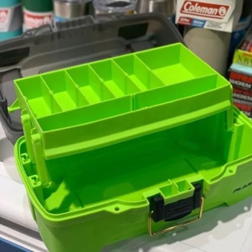 Caja Plano Para Pesca M.6211-1 Green