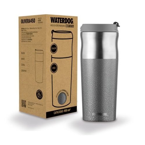 Vaso Termico Waterdog Olivera Gris