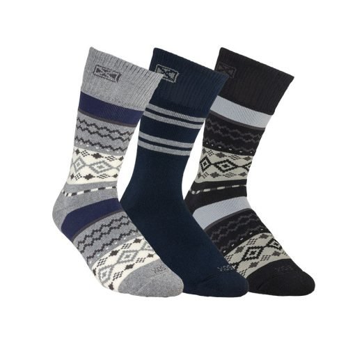 Medias Sox Basica Je225A Tripack Patagonic T/L(41-43)