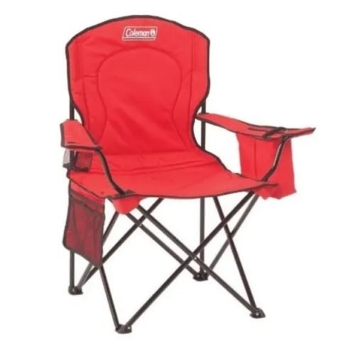 87072700 Sillon Coleman Grande Con Enfriador Rojo