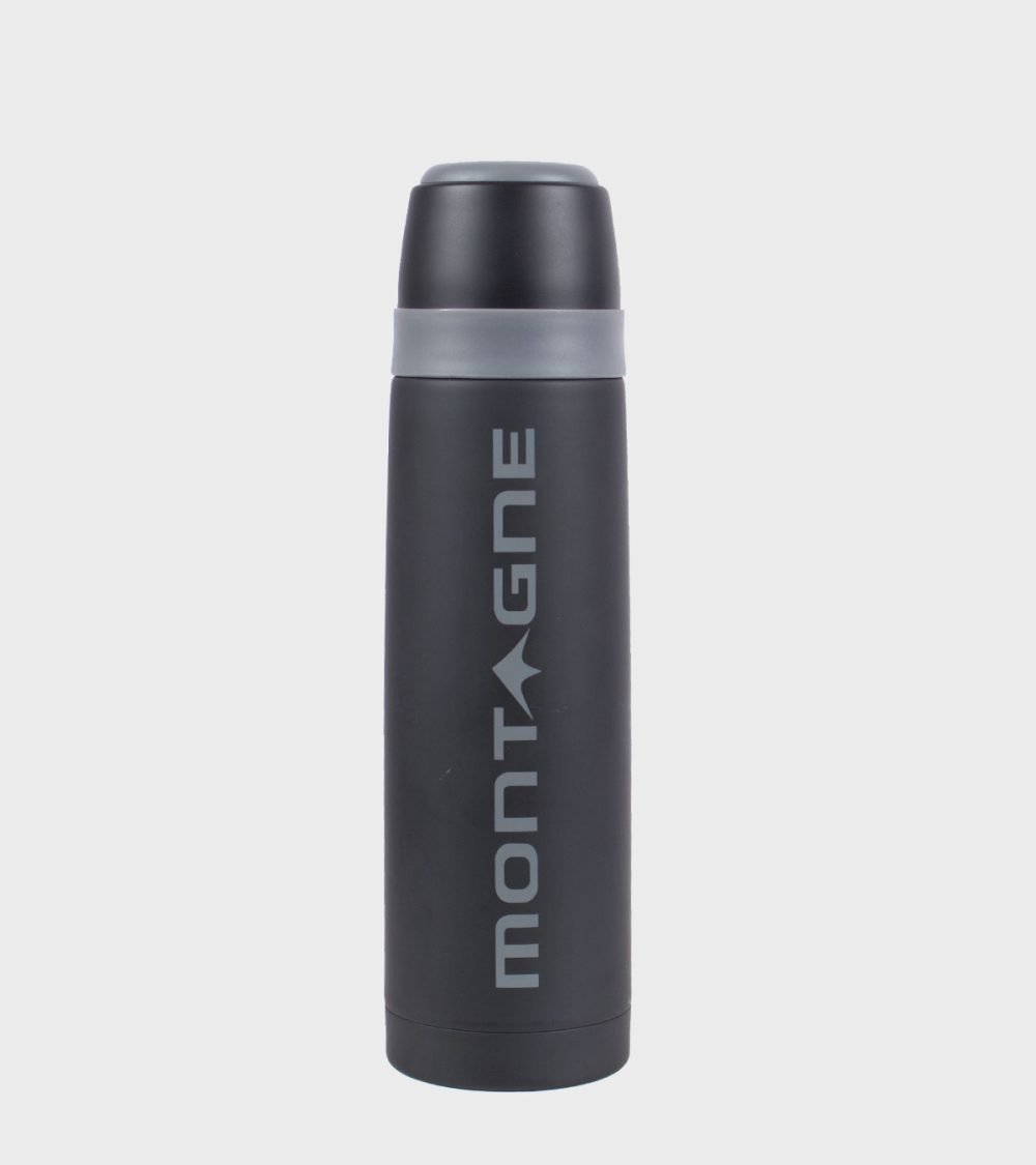 Termo Montagne Bala Negro Mate
