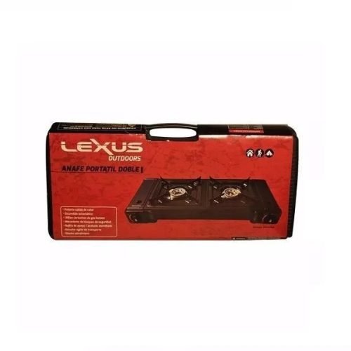 Anafe Lexus 2 Hornallas Con Valija Bdz-298A
