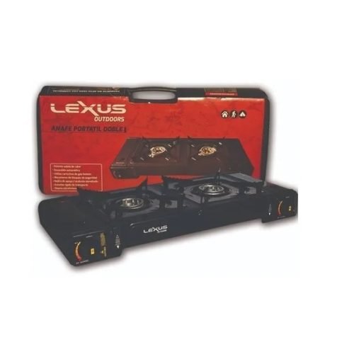 Anafe Lexus 2 Hornallas Con Valija Bdz-298A