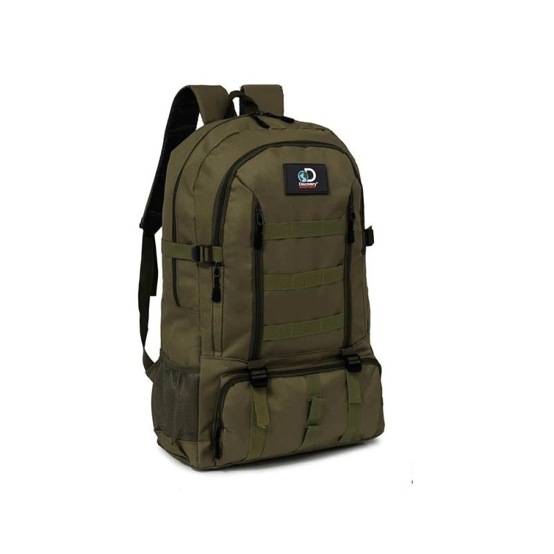 Mochila Discovery Adventures Tactica 20765 50+10Lts Verde