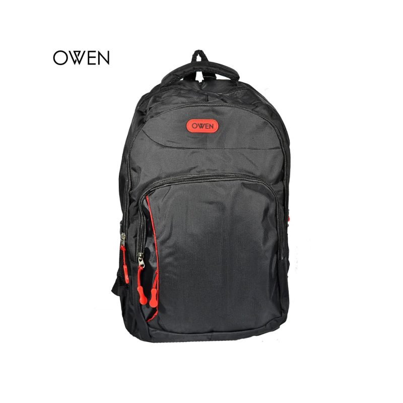 Mochila Owen Urbana Mod.10026 Negro/Rojo