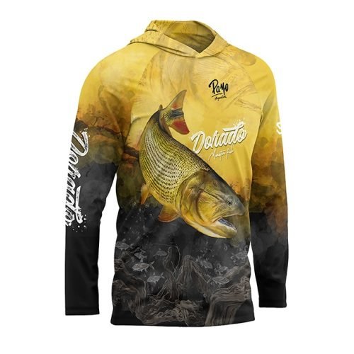 Remera Payo Dorado Monster Fish