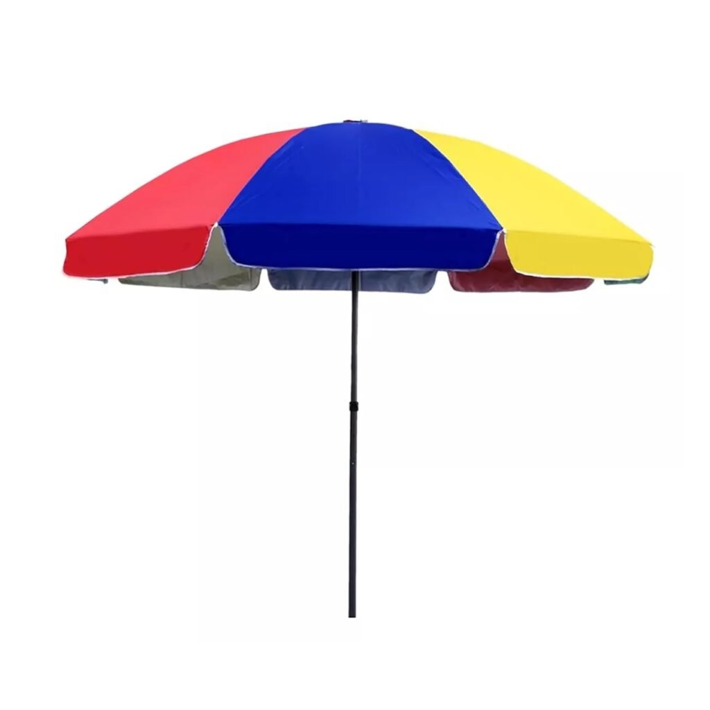 SOMBRILLA HY  ALUMINIZADA 1,60MTS MULTICOLOR