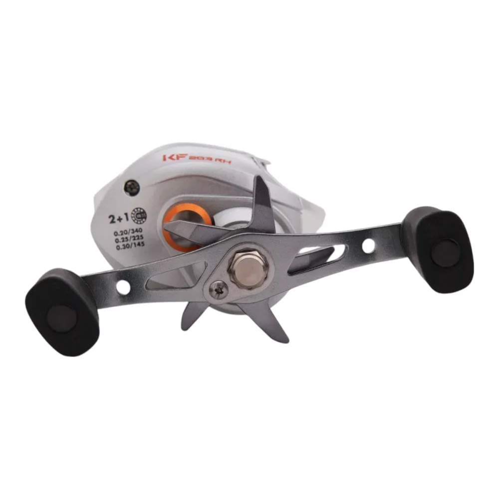 Reel Baitcasting Spinit Kf 203 Lh - Mano Izquierda
