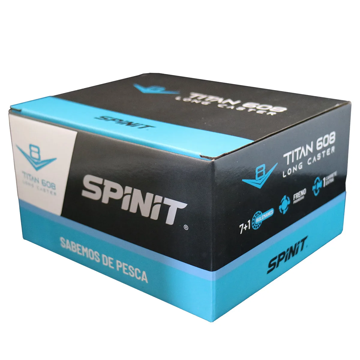 Reel Frontal Spinit V8 Titan 608
