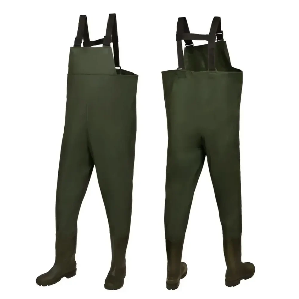 Waders PVC Impermeable con Botas Talle 41