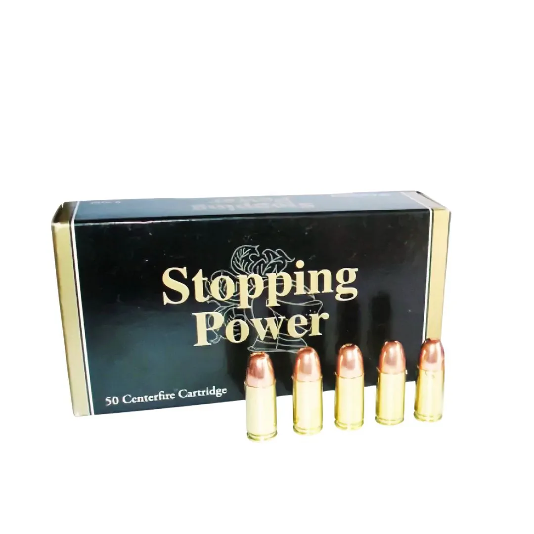 Balas Stopping Power .380 95 Grains FMJ x 50 unidades