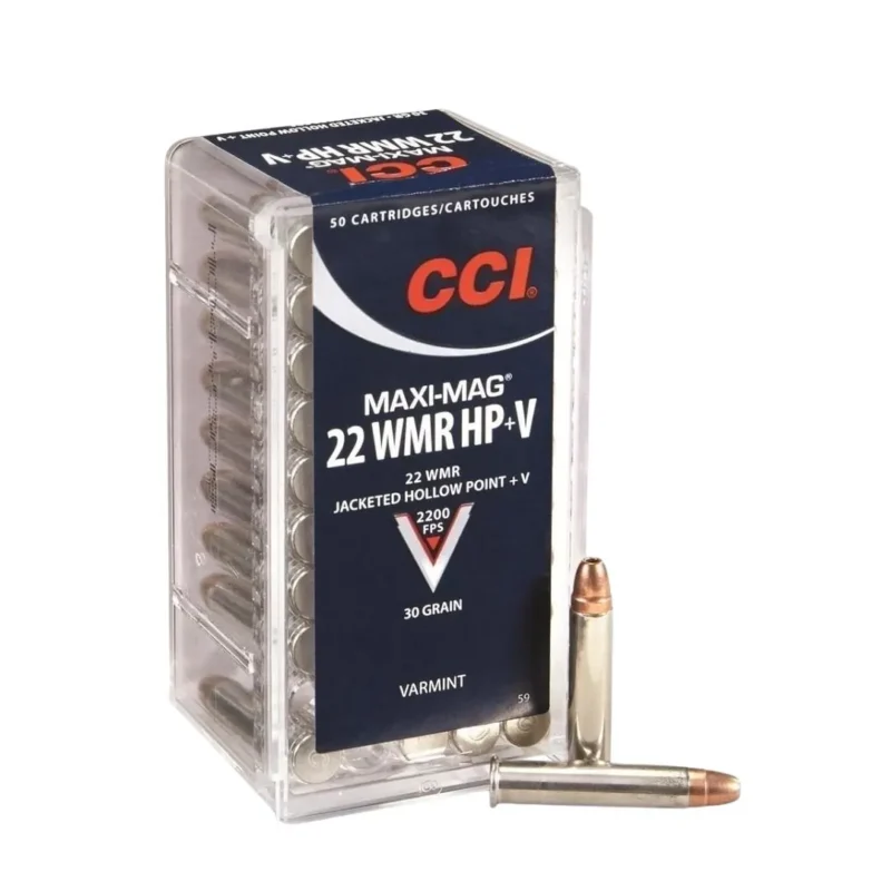 Munición Cci .22 Magnum 40 gr Maxi-Mag JHP – Balas .22 Punta Hueca Encamisada por unidad