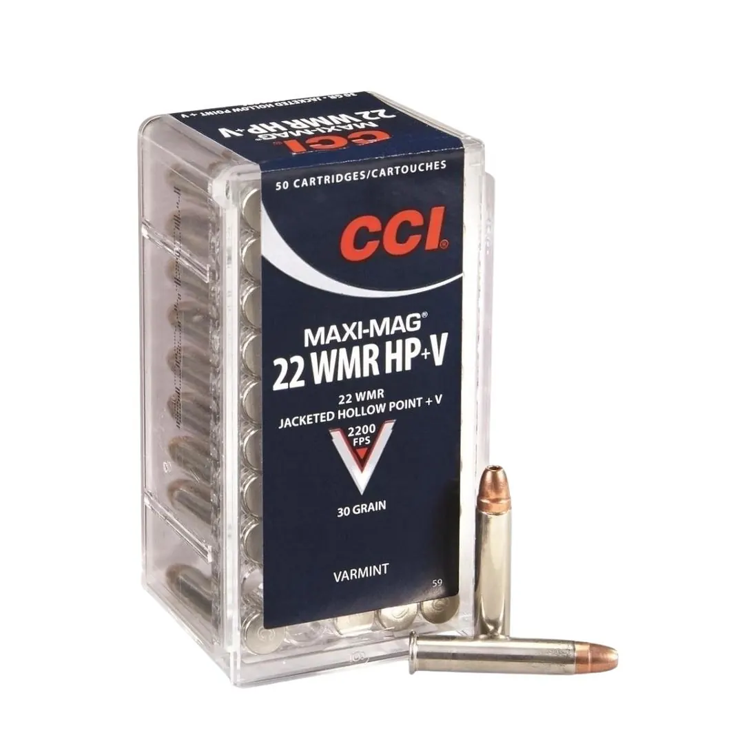 10740200.webp Munición .22 Magnum 40 gr Maxi-Mag JHP – Balas .22 Punta Hueca Encamisada por unidad
