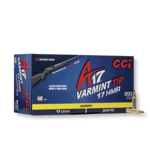 Munición Cci .17 HMR 17 gr Varmint Tip – Balas Punta de Polímero por unidad