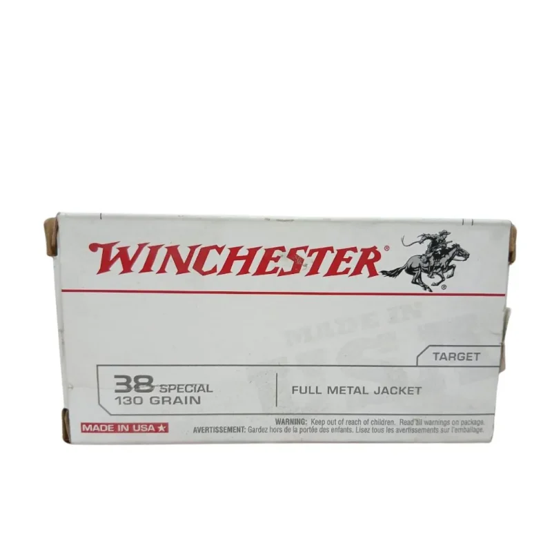 Balas Winchester 38 SPECIAL 130 Grains FMJ por unidad