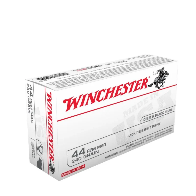 Balas Winchester 44 REM. MAGNUM 240 Grains JSP por unidad