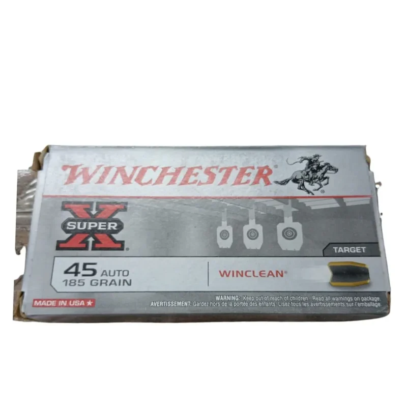 Balas Winchester 45 AUTO 185 Grains WC por unidad
