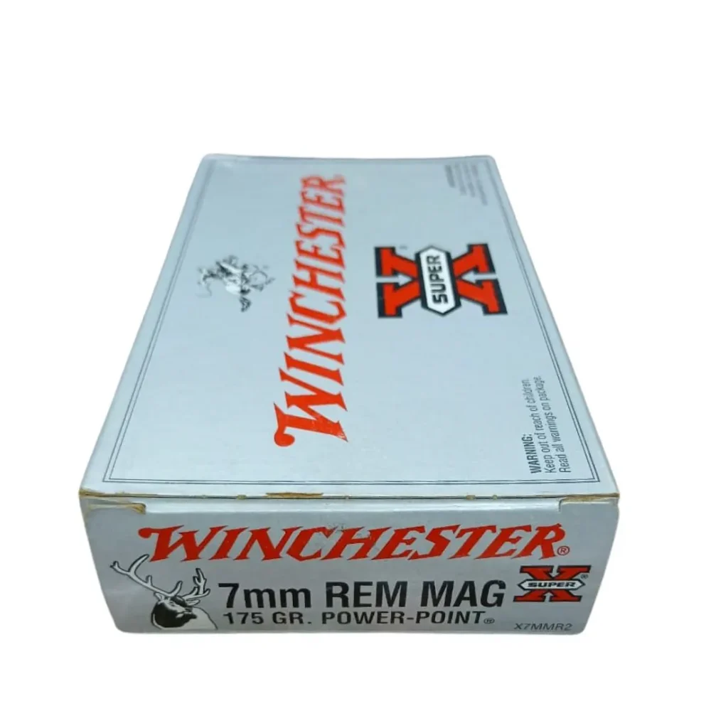 Balas Winchester 7MM REM MAG 175 Grains Soft Point (Punta Blanda) por unidad