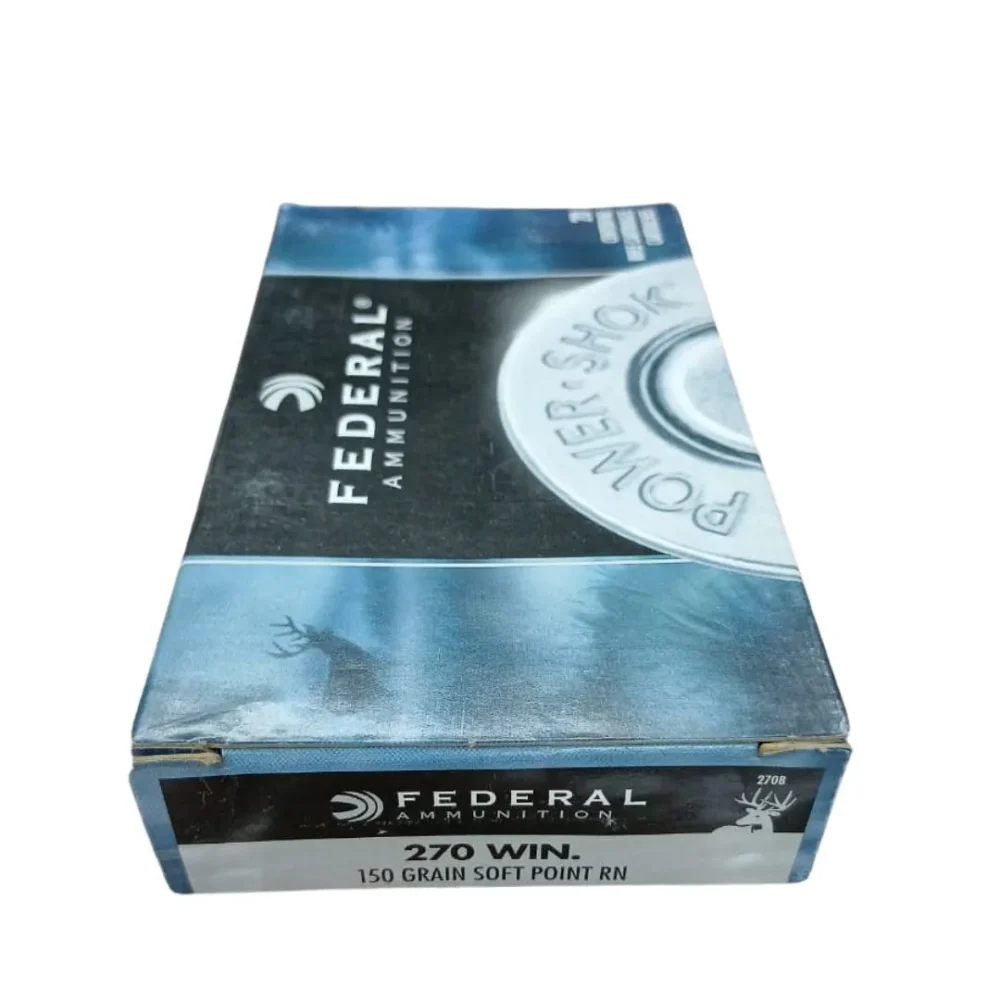 11200200-1.webp Balas Federal 270WIN 150 Grains Soft Point (Punta Blanda) por unidad