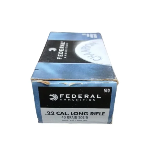 Balas Federal 22LR Solid Lead/Plomo x 50 unidades