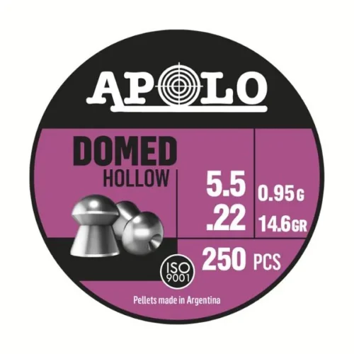 Balines Apolo Domed Hollow 5,5 X 250 0,95 G/14,6 Gr