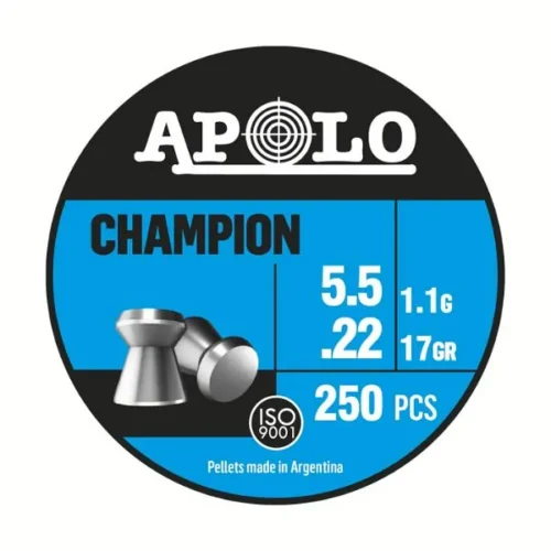 Balines Apolo Champion 5,5 X 250 17 G/1,10Grs