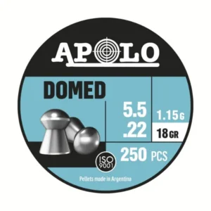 Balines Apolo Domed 5,5 X 250 18 G/1,15Grs