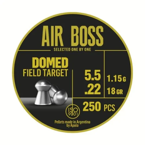 Balines Apolo Air Boss Domed Field Target 5,5 X 250 18 G/1,15Grs