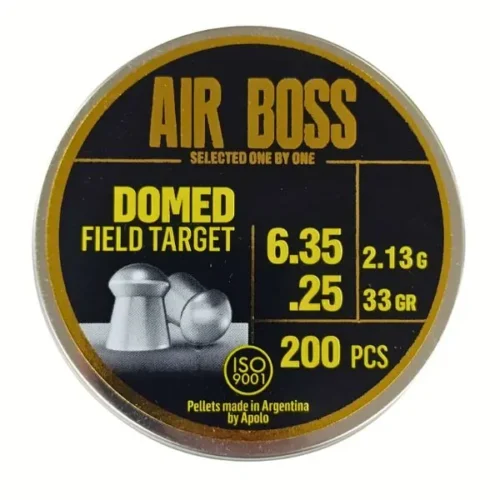 Balines Apolo Air Boss Domed Field Target 6,35 X 200 33 G/2,13Grs