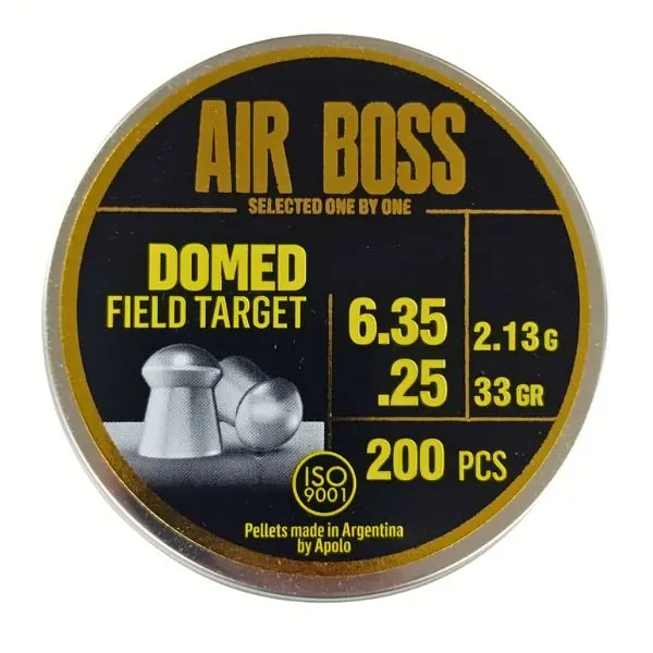 Balines Air Boss Domed Field Target 6,35 X 200 33 G/2,13Grs 30207