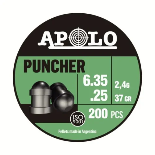 Balines Apolo Puncher 6,35 X 200 37 G/2,4Grs