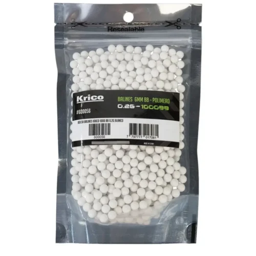 12845100.webp Balines Krico Bb Cal. Bolsax1000Un Blanco (600056)
