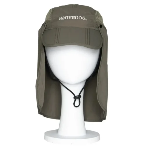 Gorra Waterdog con Cubrenuca Demontable Cap 525 Verde