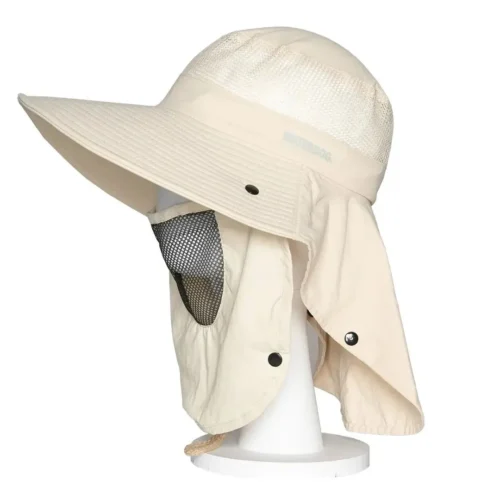 26215840-2.webp Gorro Waterdog Visera con Cubrenuca Cap 531 Beige