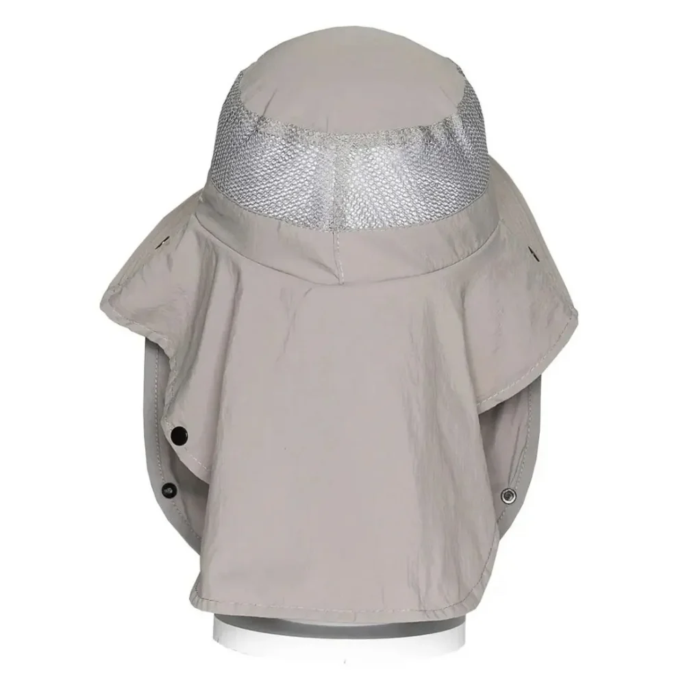 Gorra Waterdog Visera con Cubrenuca Cap 531 Oscuro Gris