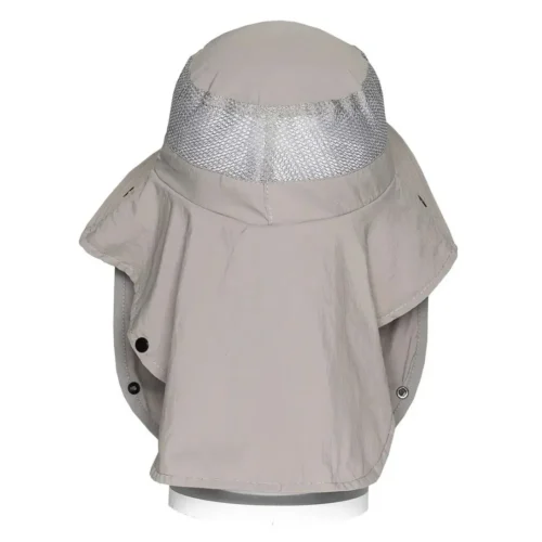 Gorra Waterdog Visera con Cubrenuca Cap 531 Oscuro Gris