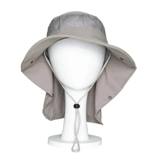 Gorra Waterdog Visera con Cubrenuca Cap 531 Oscuro Gris