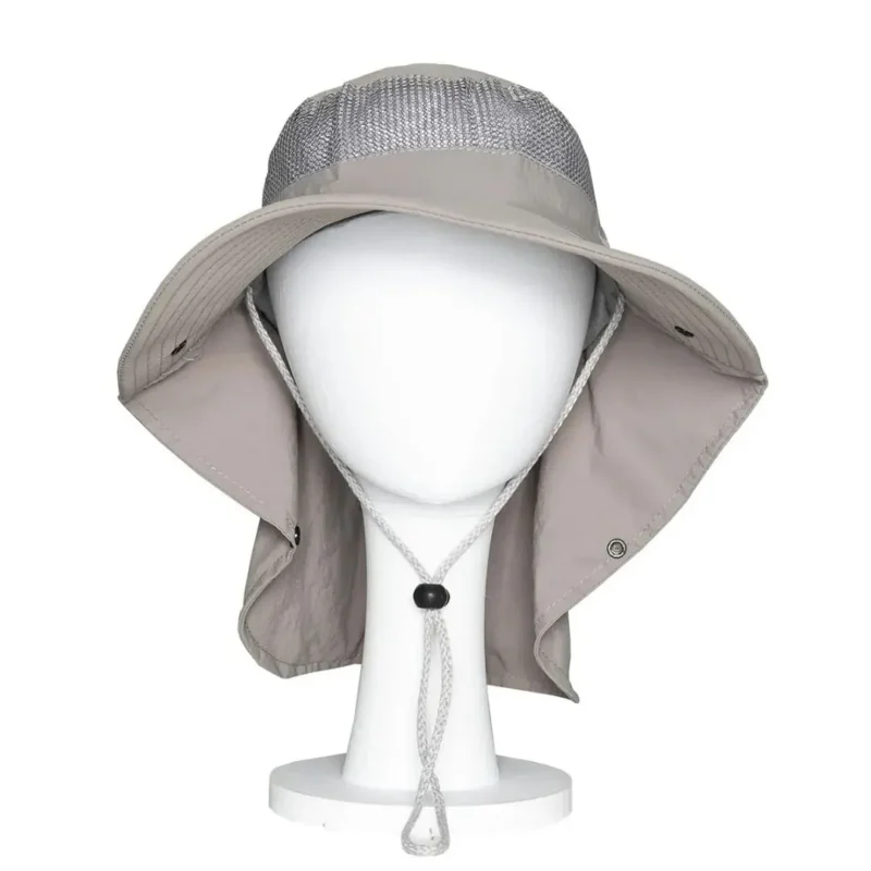 Gorra Waterdog Visera con Cubrenuca Cap 531 Oscuro Gris
