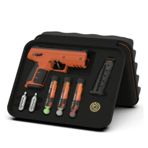 Kit De Defensa Byrna Sd Ready Orange Cal..68Mm Con Estuche (Byrna Orn Peppe)