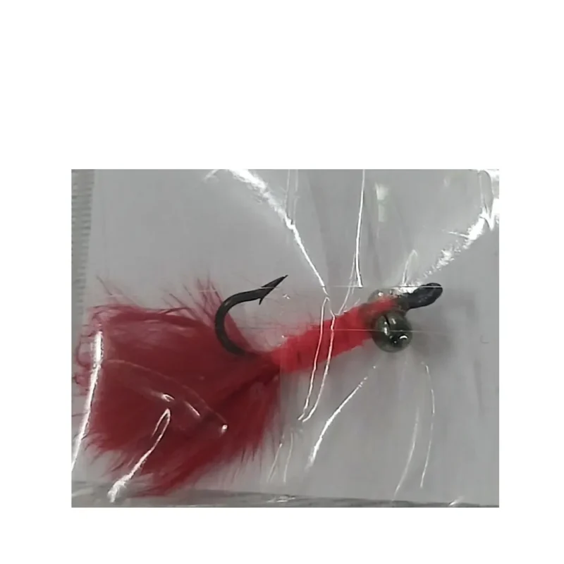 Moscas Artesanales Efrain Ninfas "Humedas" con Cabeza Bead Head para Truchas