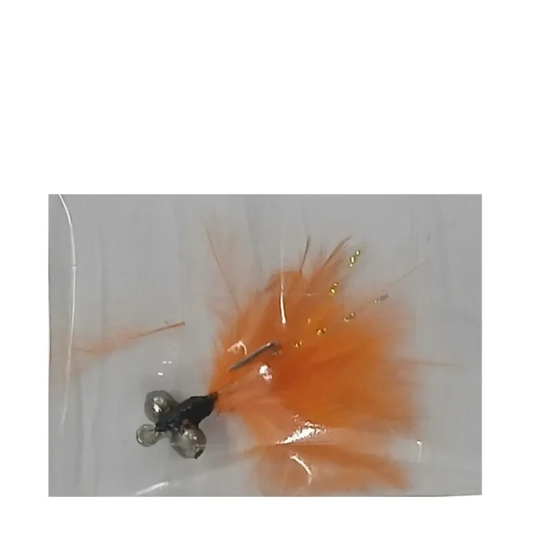 Moscas Artesanales Efrain "Bead Head" Dentudo con Cabeza