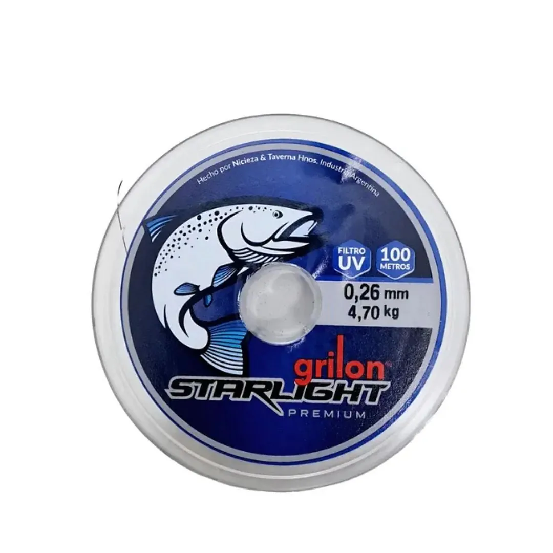 Nylon Negro Starlight Premium 0,26X100Mts 4,70kg