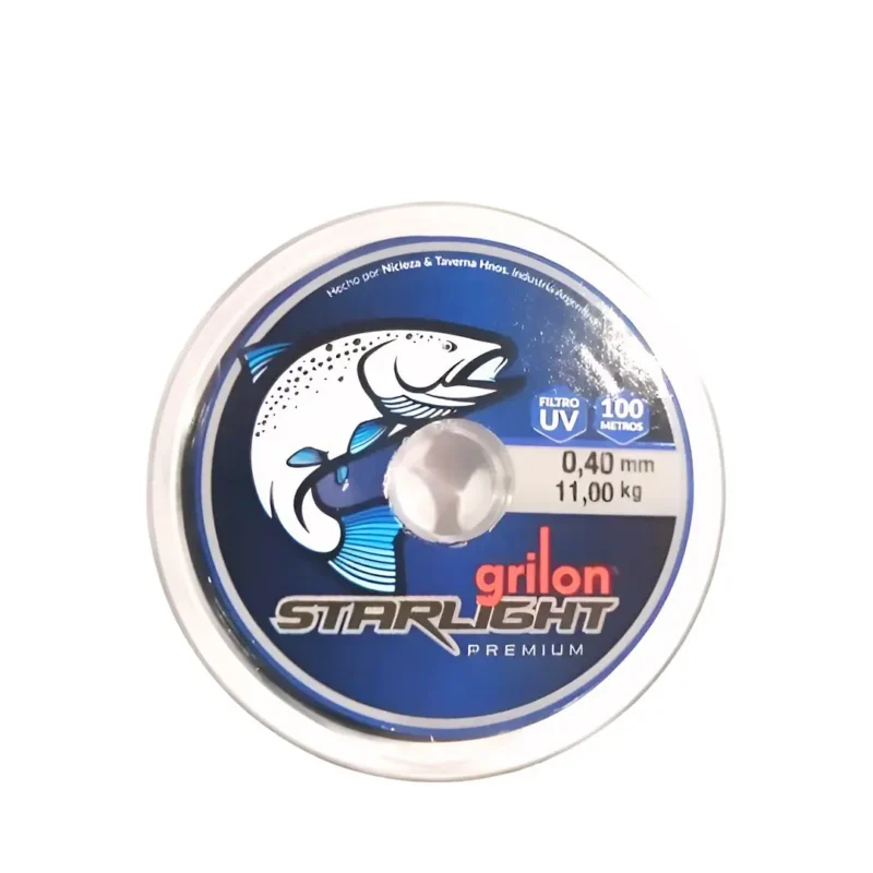 Nylon Grilon Negro Starlight Premium 0,40X100Mts 11,80kg
