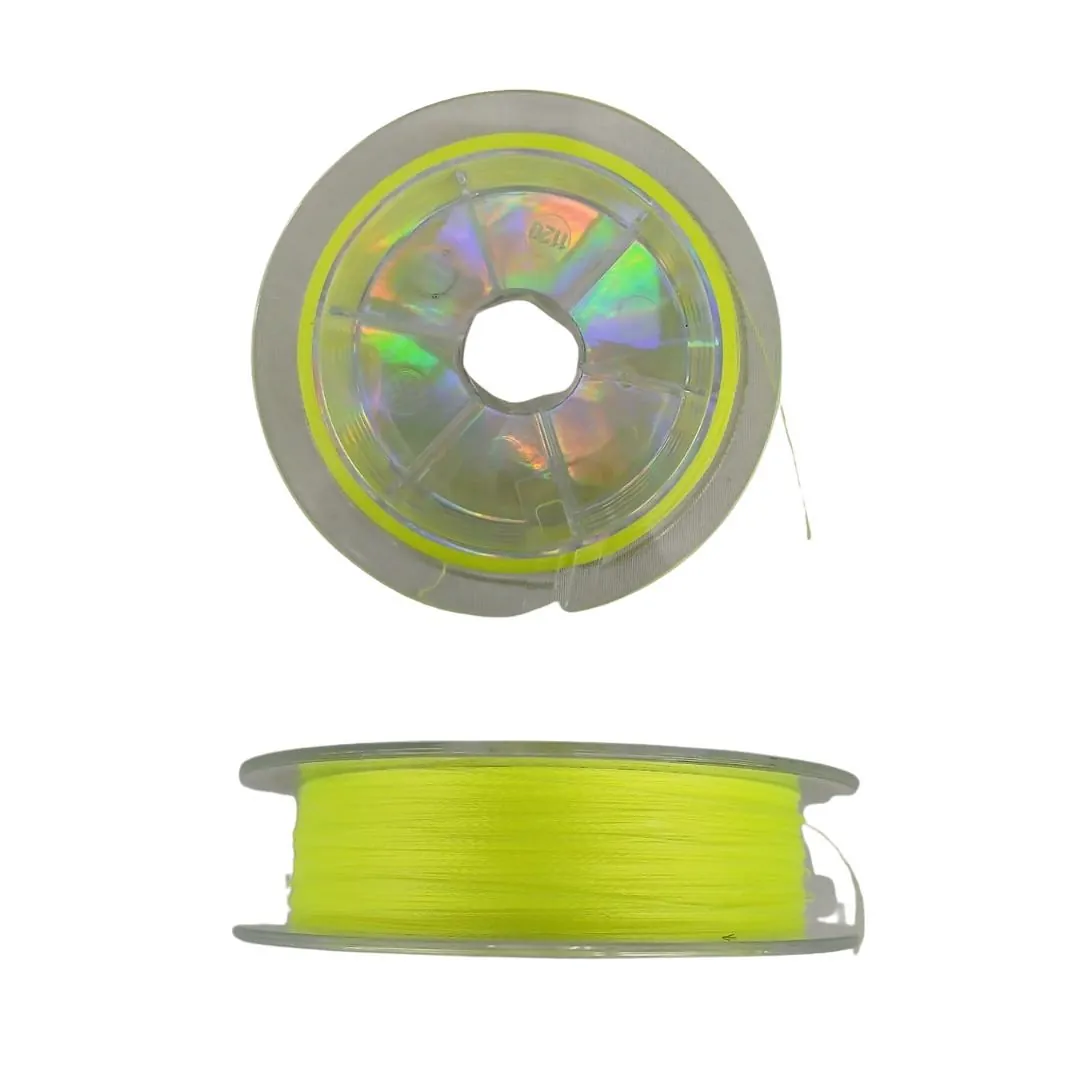 Multifilamento 4X 0,12mm/09,6kg Amarillo 4 Hebras (Cajax6) (Dy4X 0.12Y)