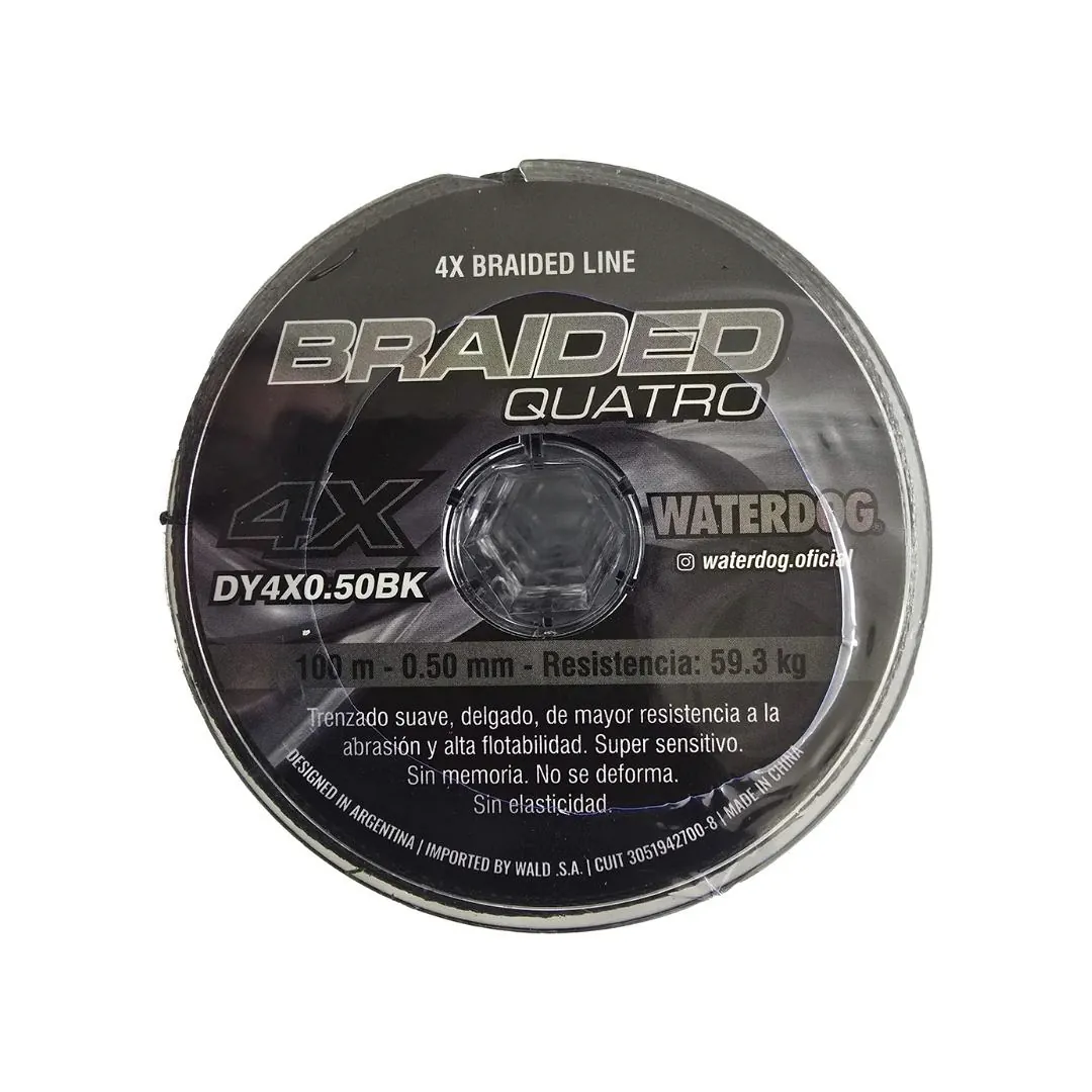 50208901.webp Multifilamento 4X 0,50mm/59,3kg Negro 4 Hebras (Cajax6) (Dy4X 0.50Bk)