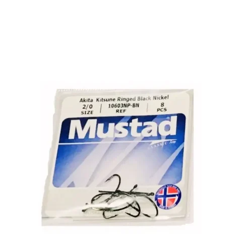 Anzuelo Mustad Kitsune 10603 N*2/0 bolsa x 8 unidades 10603 210